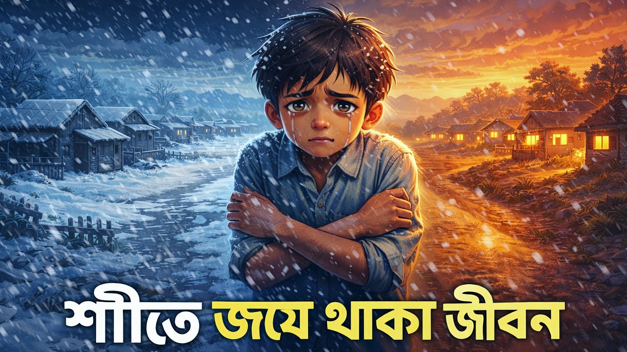 Shitalpur Village Story | শীতলপুর গ্রামের রঘুর জীবন সংগ্রাম 💔💔 #bengalimoralstory