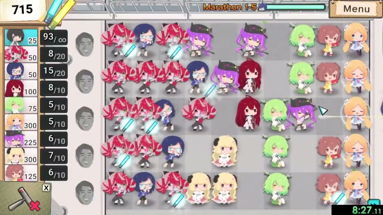 [Holo vs Robo] Marathon mode: no lost (2:00:02)