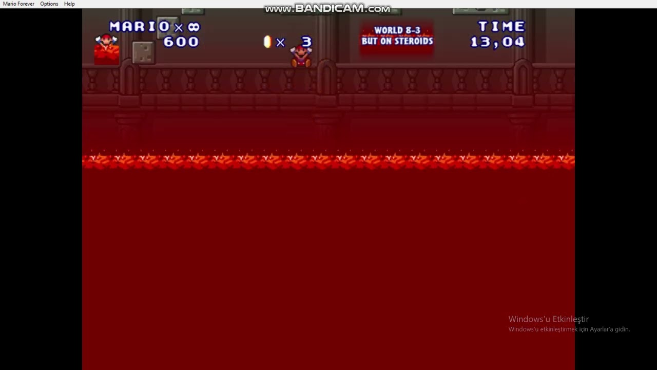 Mario Forever world 8-3 but on steroids ( tmmlanamadı)