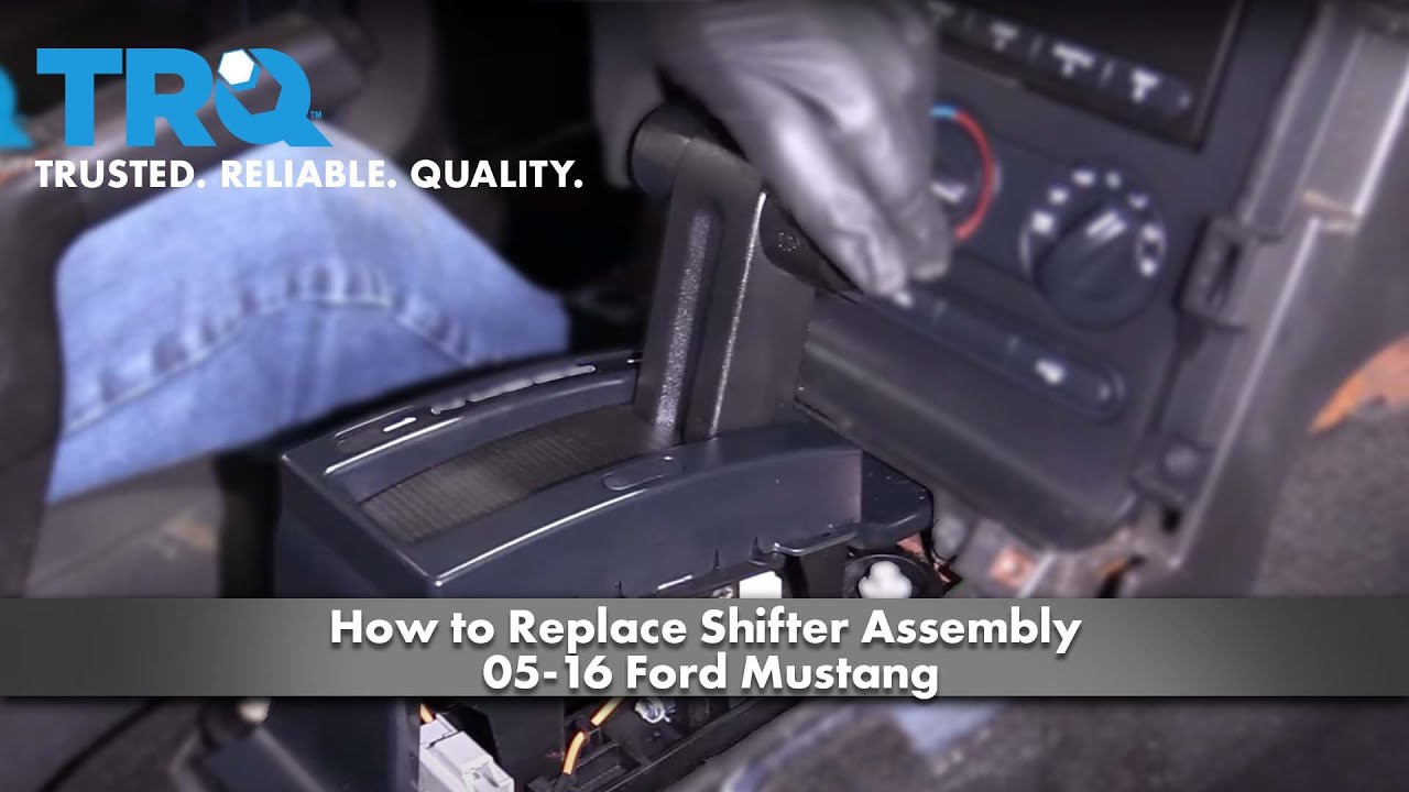 How to Replace Shifter Assembly 05-16 Ford Mustang