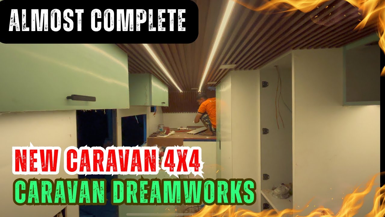 Caravan almost completed - Caravan DreamWorks #caravan goa #Campervan #rv #motorhome #caravanyodha