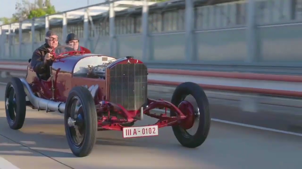 1924 original 2-litre Targa Florio Mercedes car returns