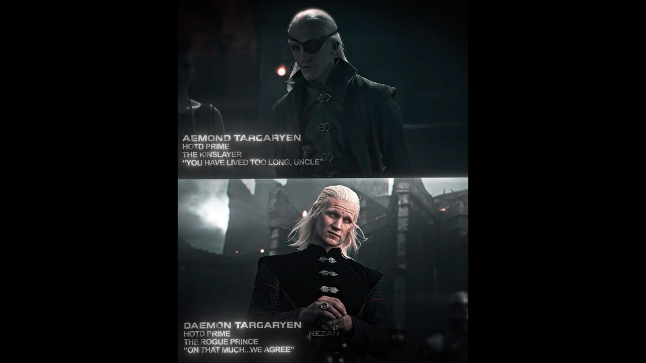 Daemon Targaryen vs Aemond Targaryen (HOTD) 