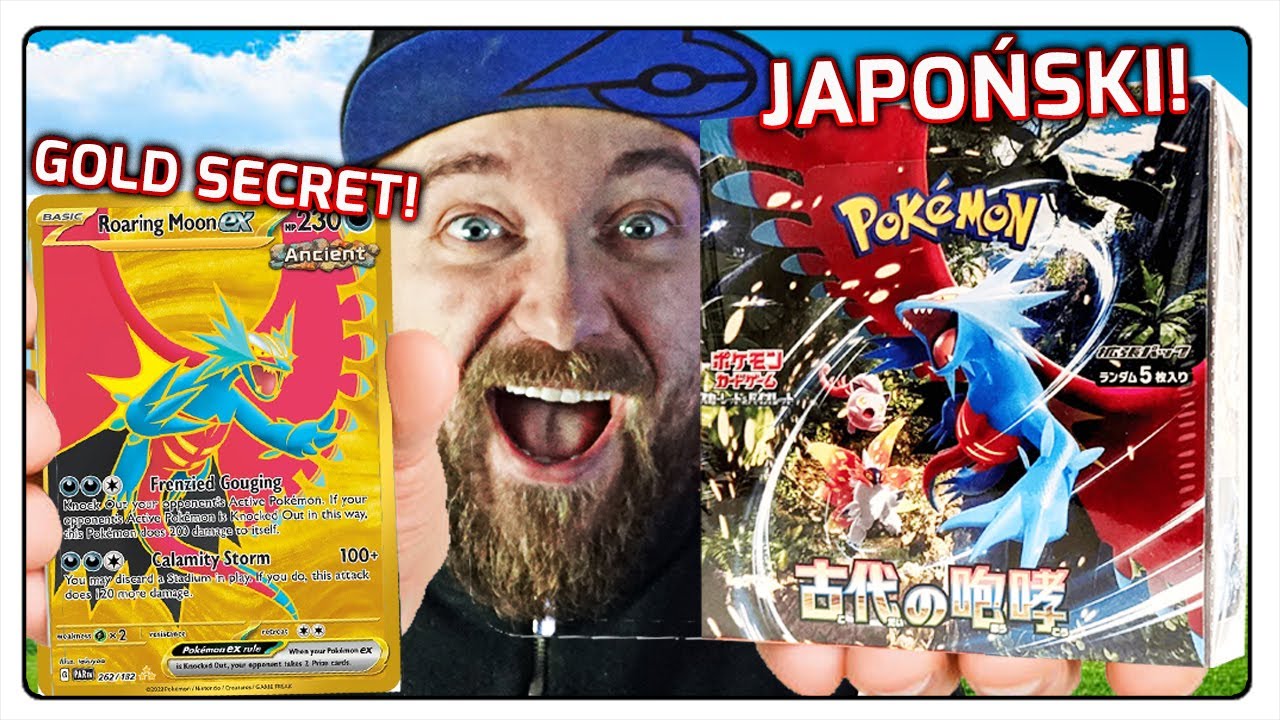 TRAFIŁEM GOLD SECRET ROARING MOON Z ANCIENT ROAR BOOSTER BOX'A! (JAPOŃSKI)