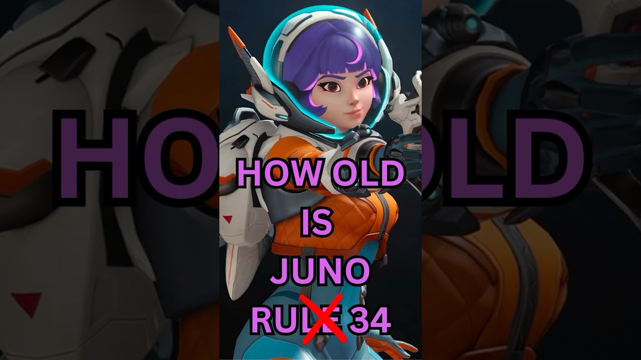 Сколько лет Джуно в Overwatch 2? #overwatch2 #overwatchsupport