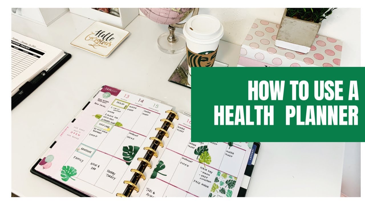 Plan With Me: Health & Wellness Planner #healthplanner