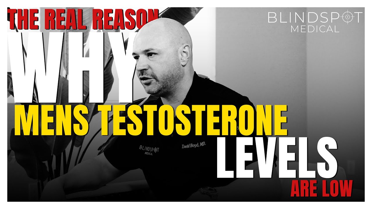 The Real Reason Why Men's Testosterone Levels Are Low.