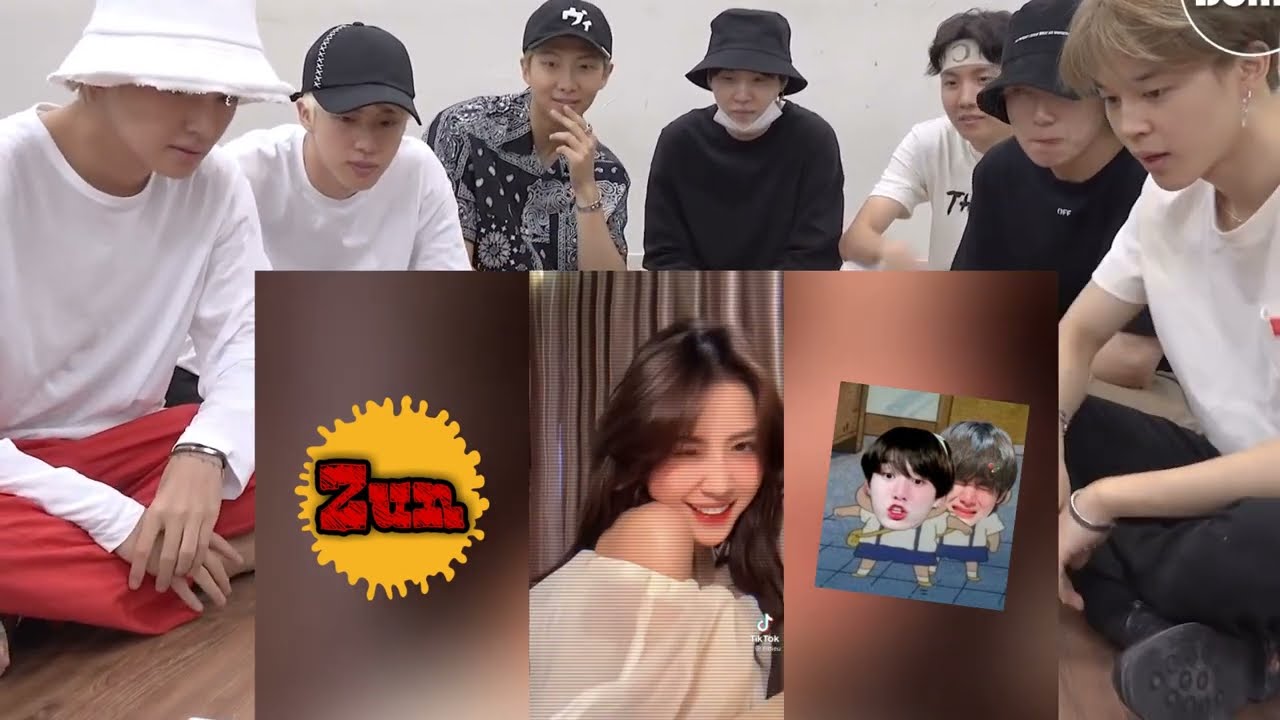 BTS reaction Tiktok Việt Nam Hot Girl Á Khôi Hà Nội Lê Huyền Diệu đú trend tiktok - ZiinChan