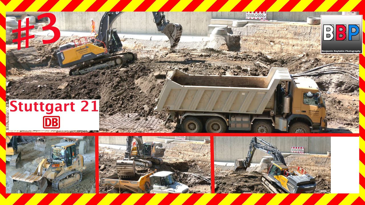 ⚠️ Volvo EC380E, A30G, CAT 963K, Liebherr TA 230, Volvo & MAN Trucks,.... S21, 30.06.2022. #3