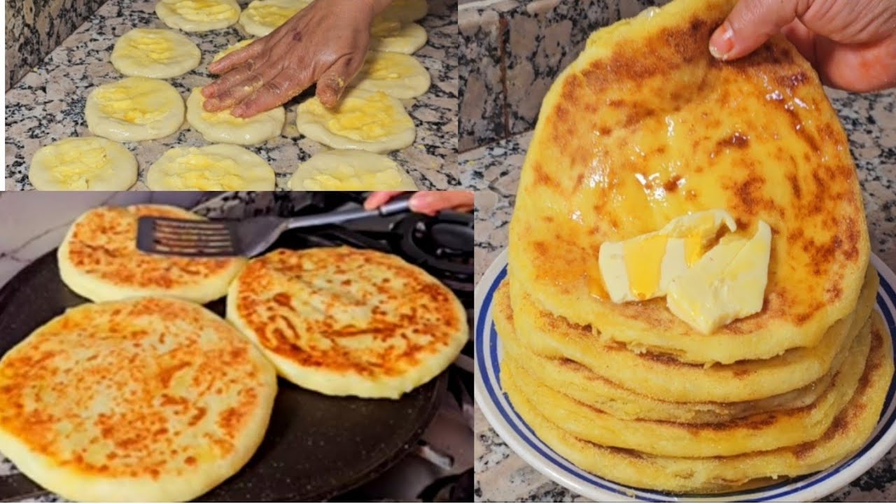 مخمار ملوي اختي بدون دقيق🤔 بلا متلوي غير عجني وطيبي🤫 أسهل منو مكاينش هشيش وبنين كيذوب في الفم 👄