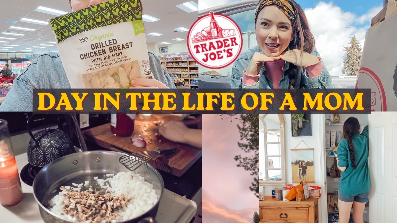 СДЕЛАЕМ ВСЕ ВМЕСТЕ! Покупки в Trader Joe's, организация кладовой и приготовление ужина!
