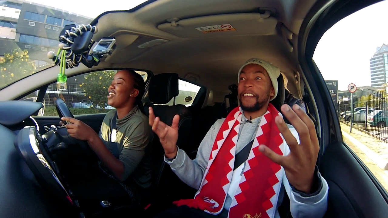 Newly-licensed Mantsoe Drives Zweli's Car