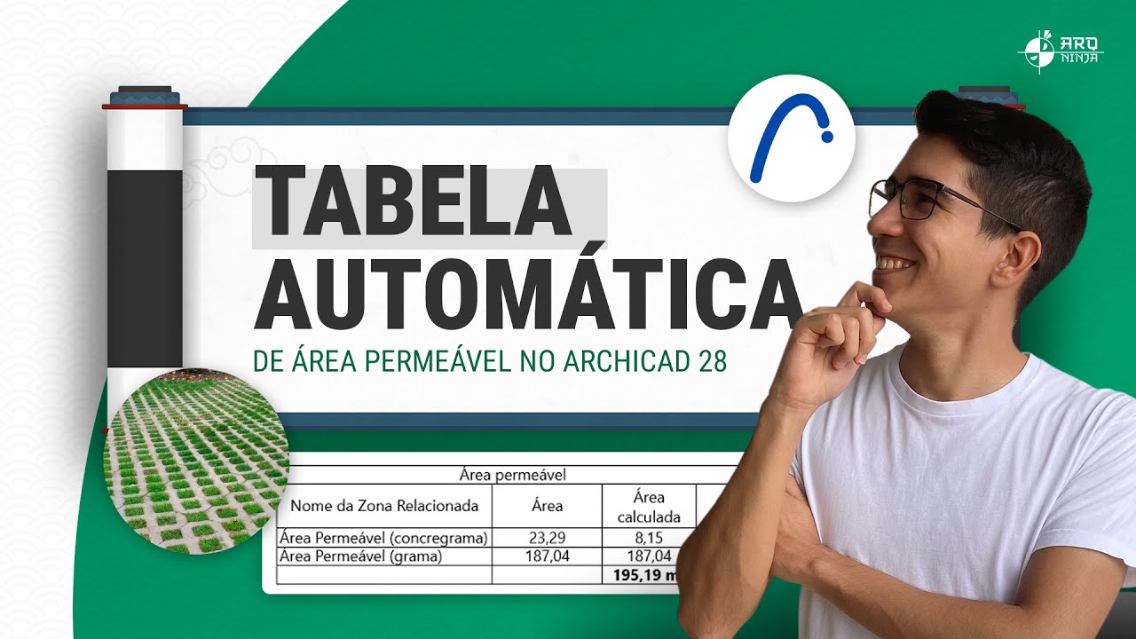 TRANSFORME Seu Workflow: Cálculo de Área Permeável no ARCHICAD Sem Erros!