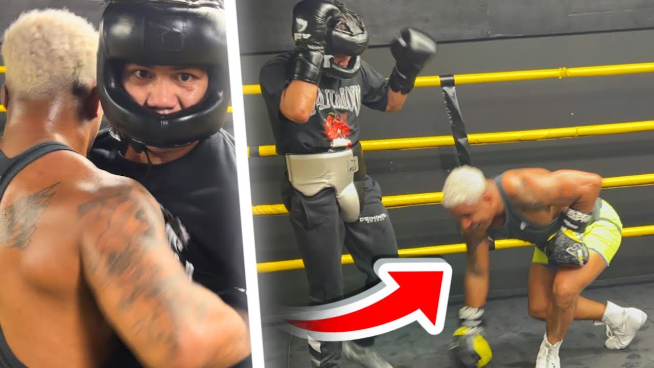 SALT PAPI VS ANTHONY TAYLOR 2 - FULL *HEATED* SPAR
