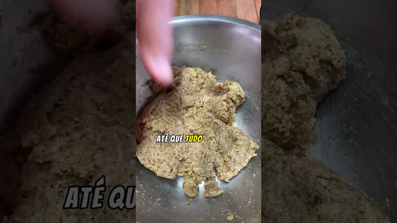 PÃO RÚSTICO DE LINHAÇA KETO!