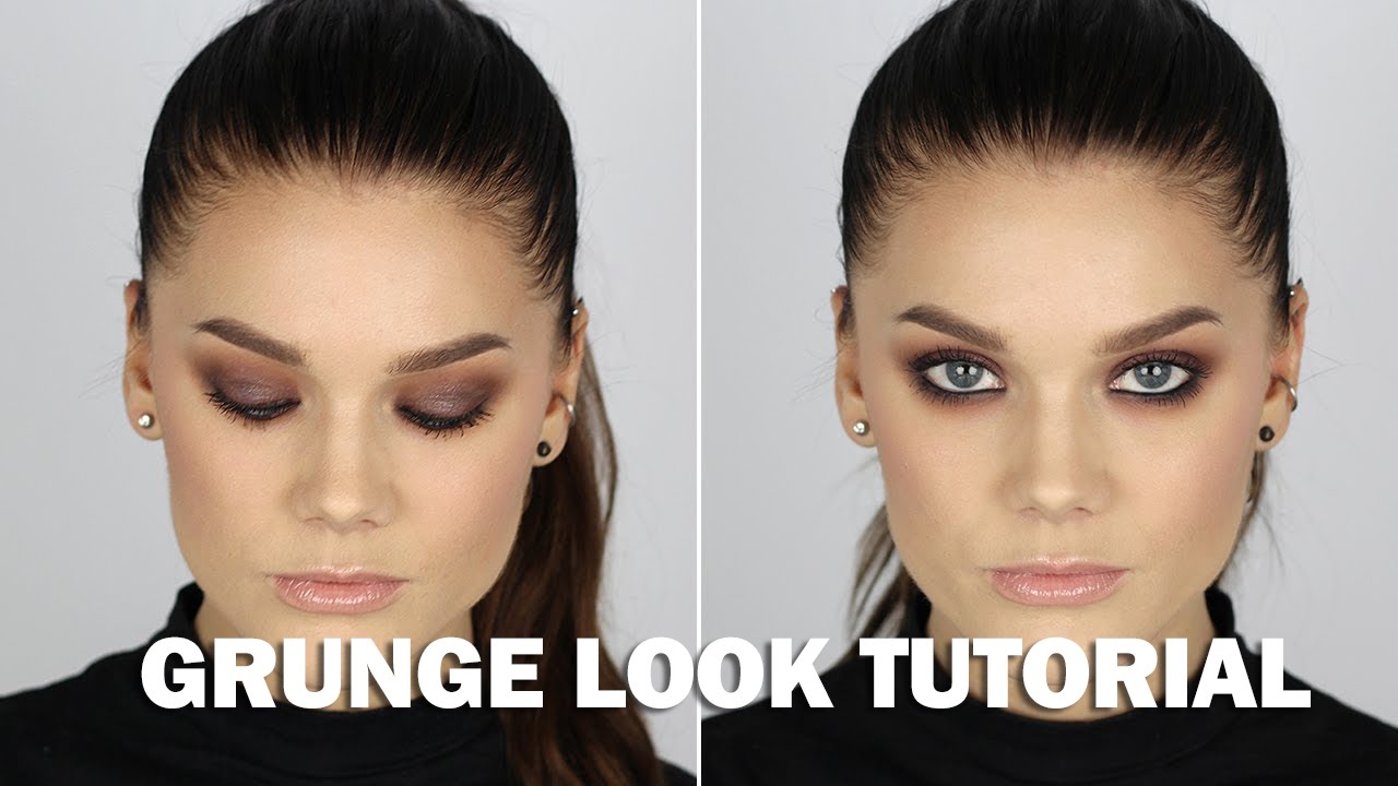 Grunge look tutorial (with subs) - Linda Hallberg Makeup Tutorials
