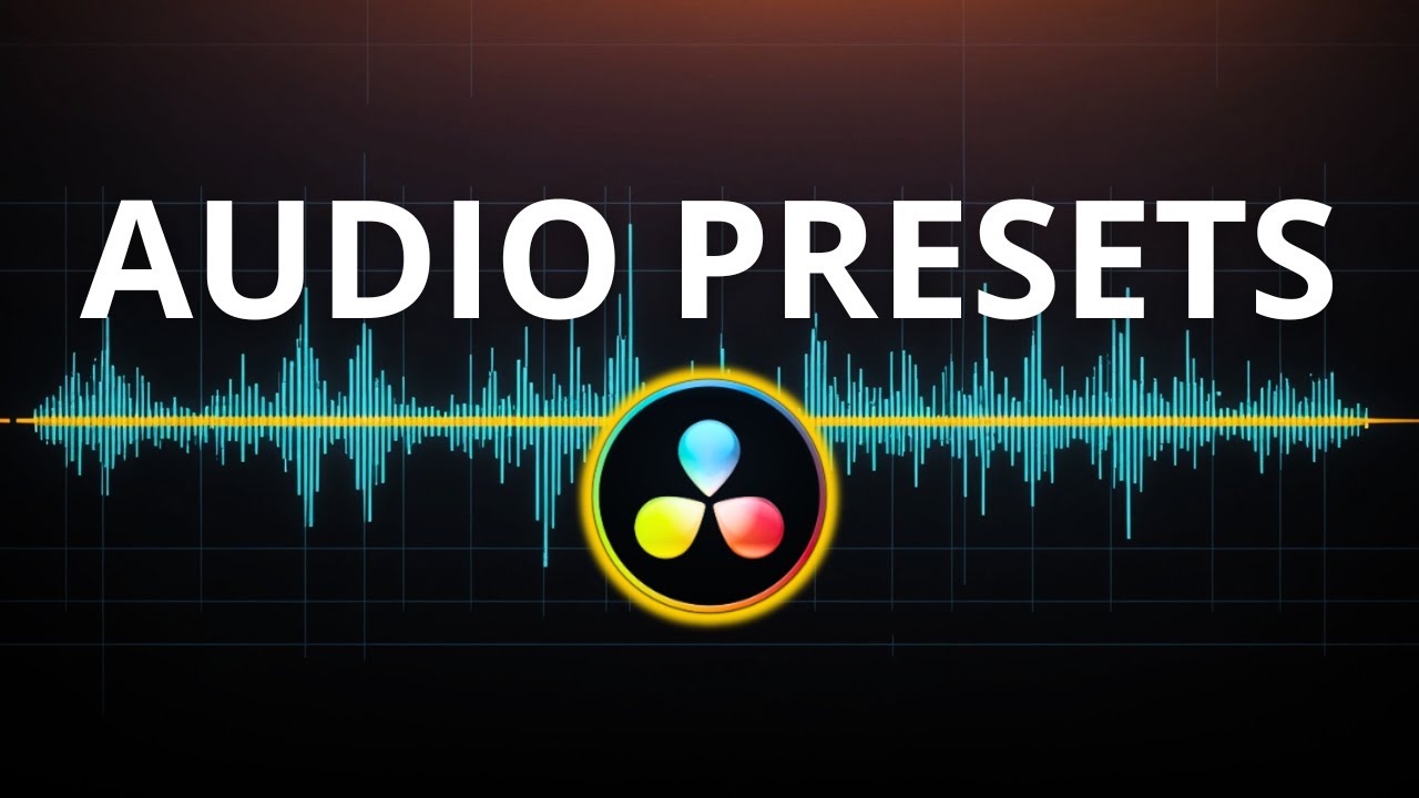 Create Your Own AUDIO PRESETS in Davinci Resolve 19