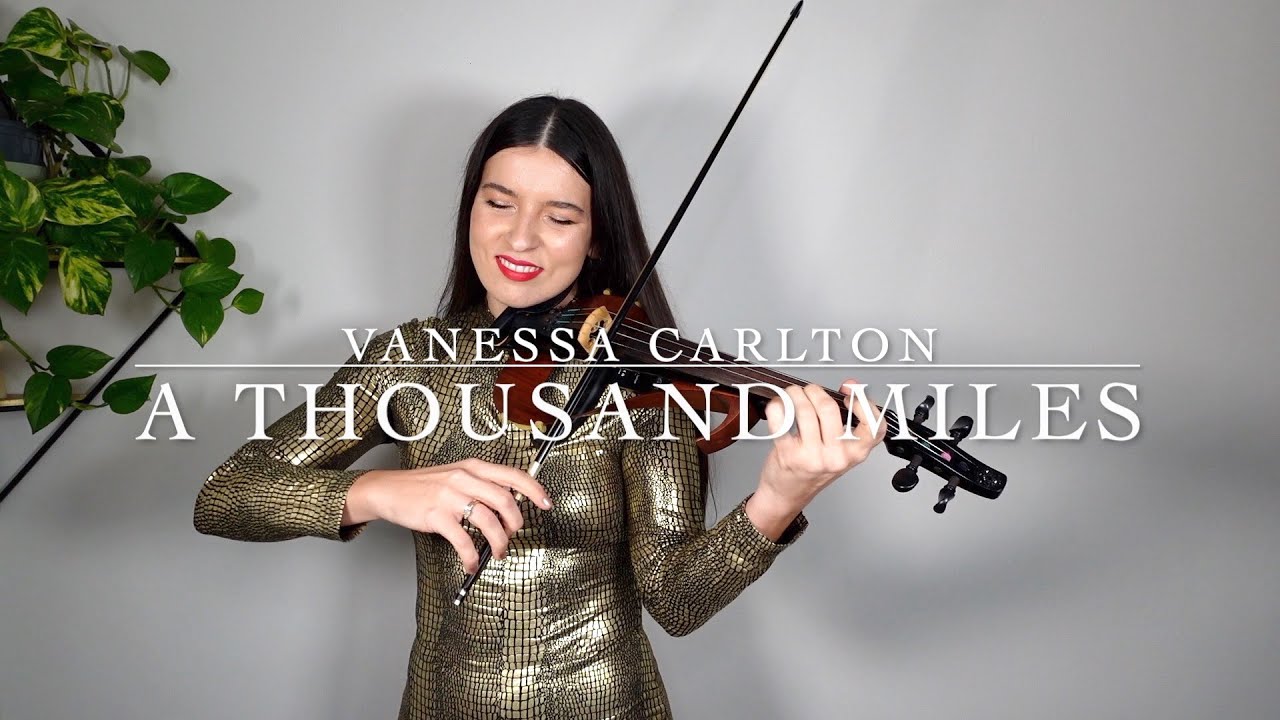 A THOUSAND MILES - VANESSA CARLTON | Electric Violin Cover - Barbara The Violinist