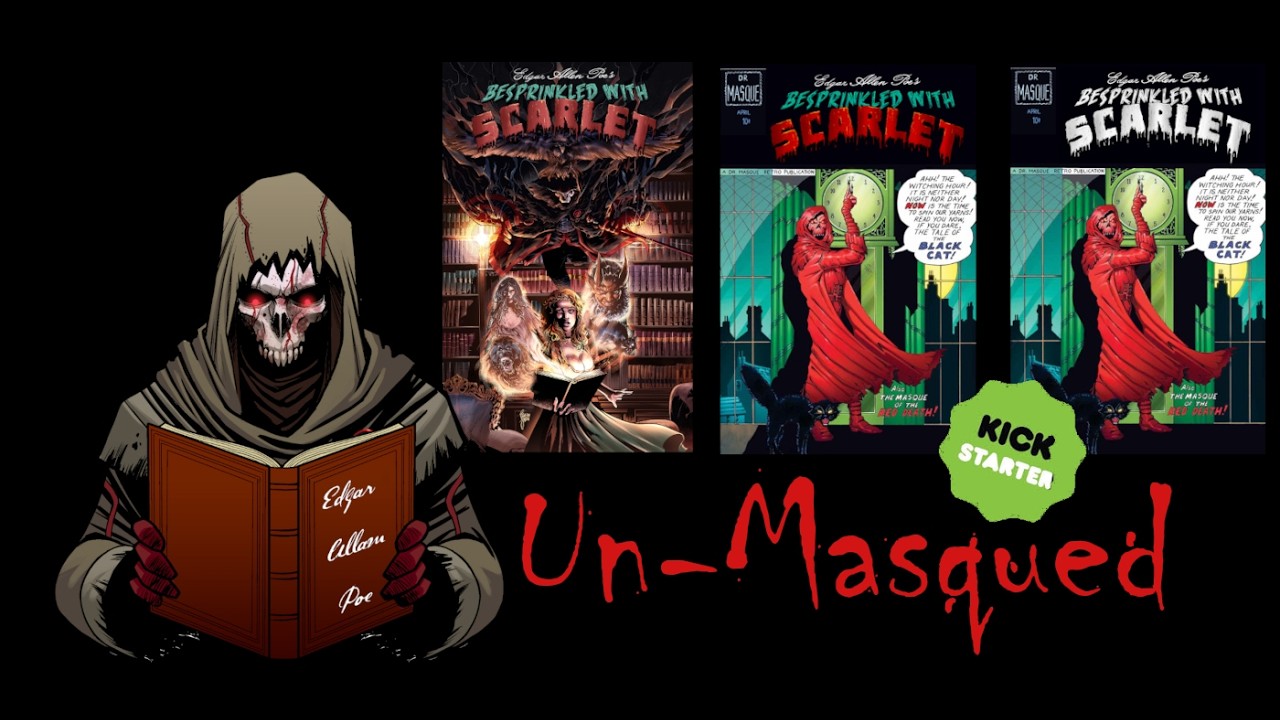 Kickstarter Launch for Edgar Allan Poe's Besprinkled with Scarlet re upload