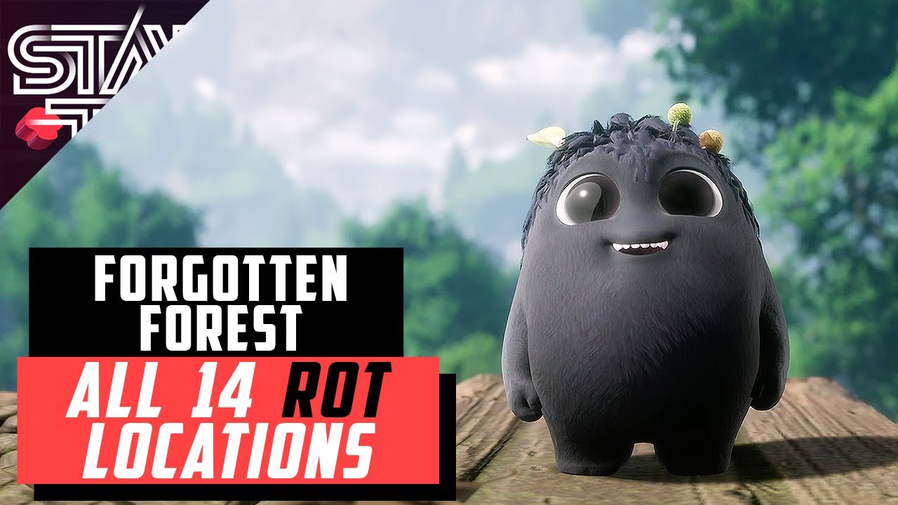 Find All 14 Rot Locations - FORGOTTEN FOREST - Kena: Bridge of Spirits