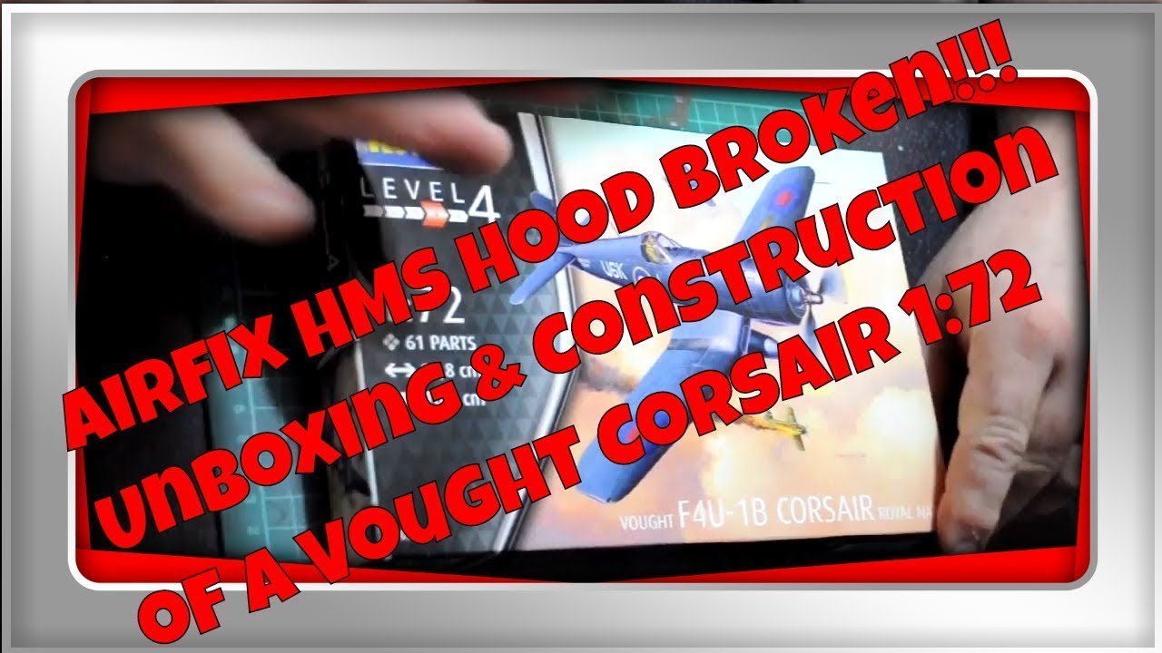 How To Build the HMS Hood (Airfix need to send me parts) So I Build a Vought Corsair Instead #Revell