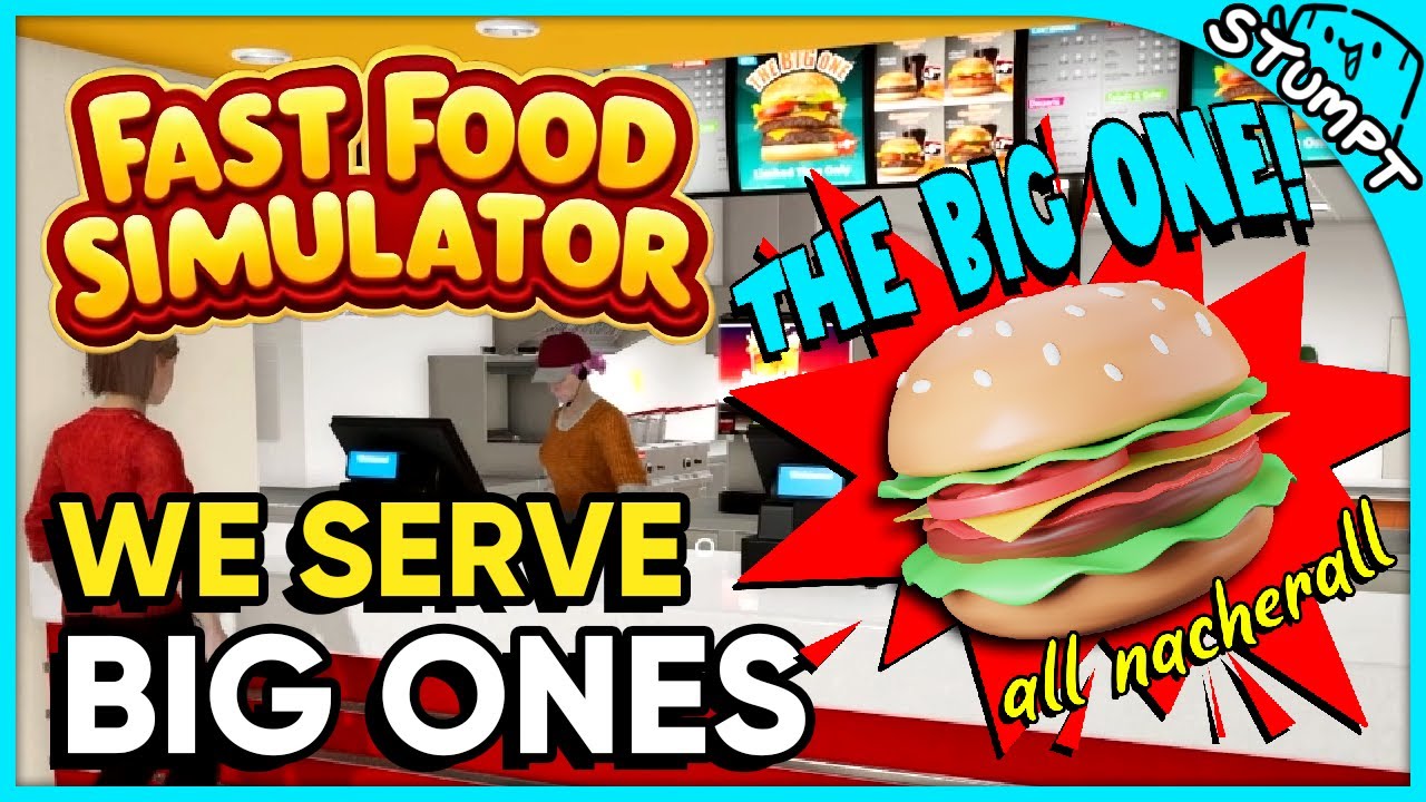 Can We Make a Better Fast Food Place than IN'N'OUT?! - Fast Food Simulator 4-Player Gameplay