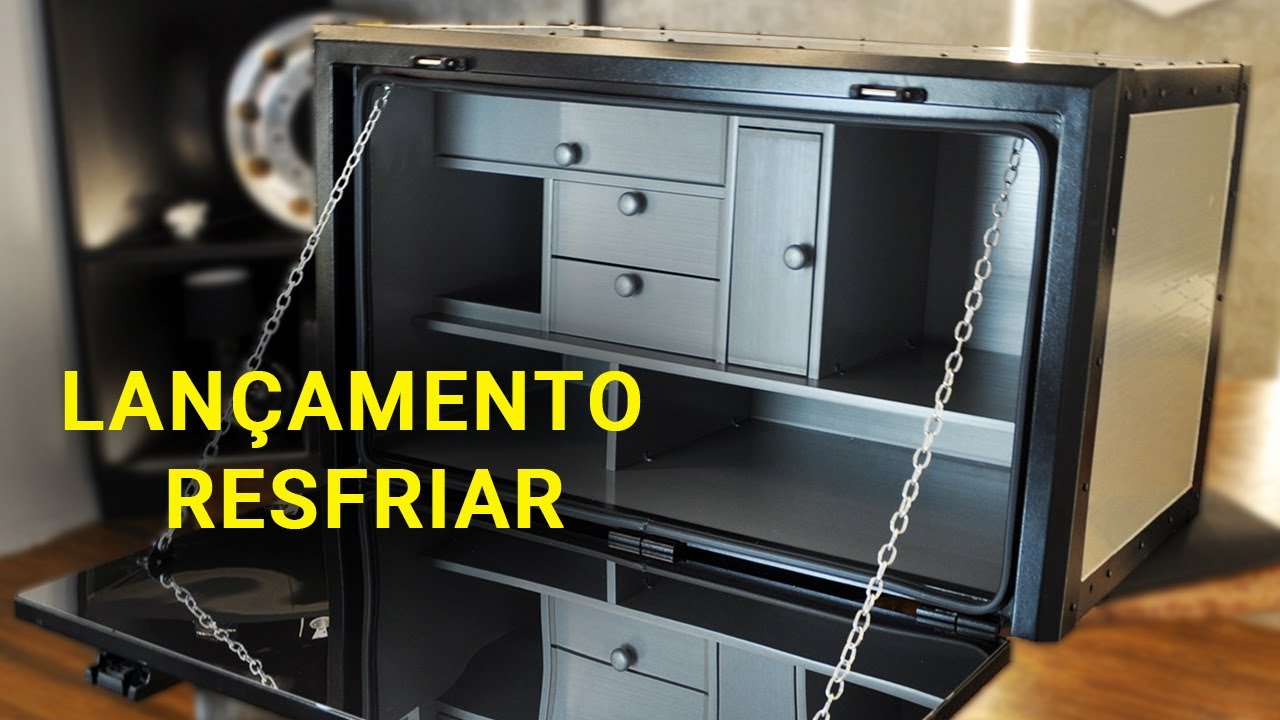 Lan&ccedil;amento Cozinha para Caminh&atilde;o Resfriar com USB e LED  | Loja Mundo do Caminh&atilde;o