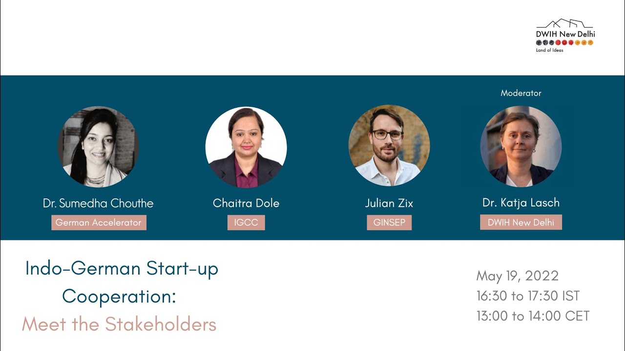 Indo German Start-up Cooperation: Meet the Stakeholders