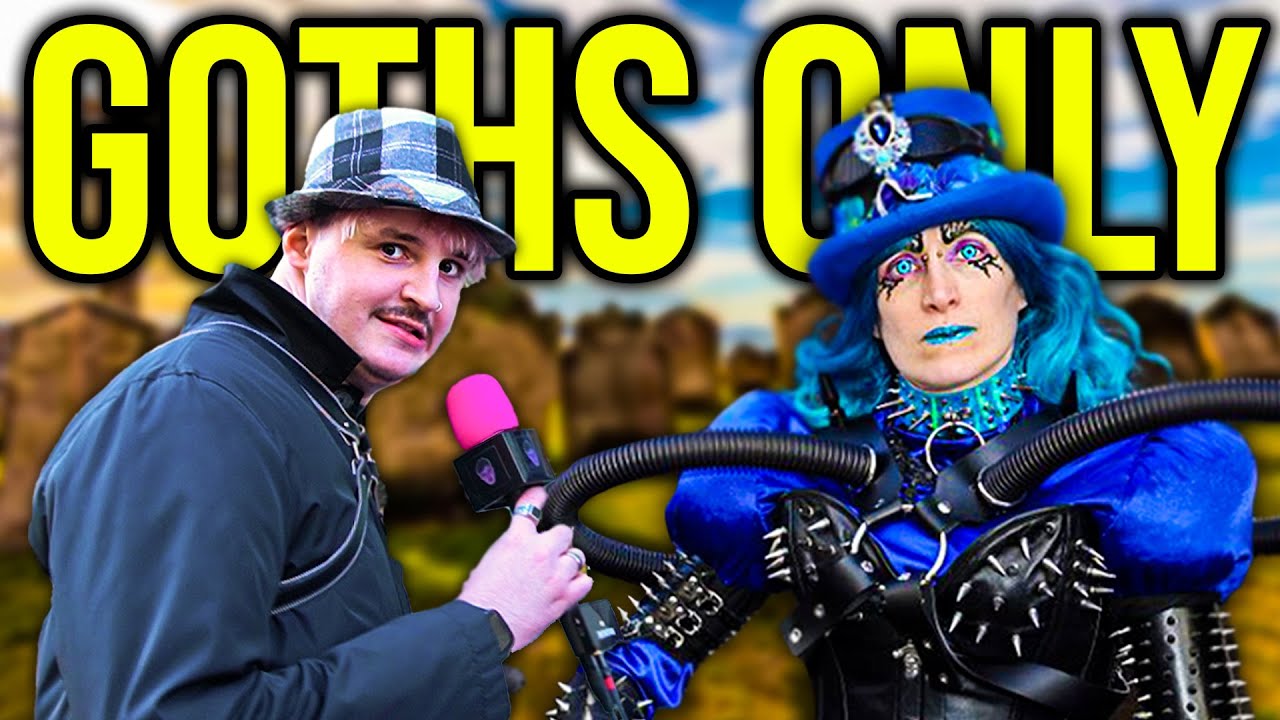 I Went Undercover To A Goths ONLY Festival
