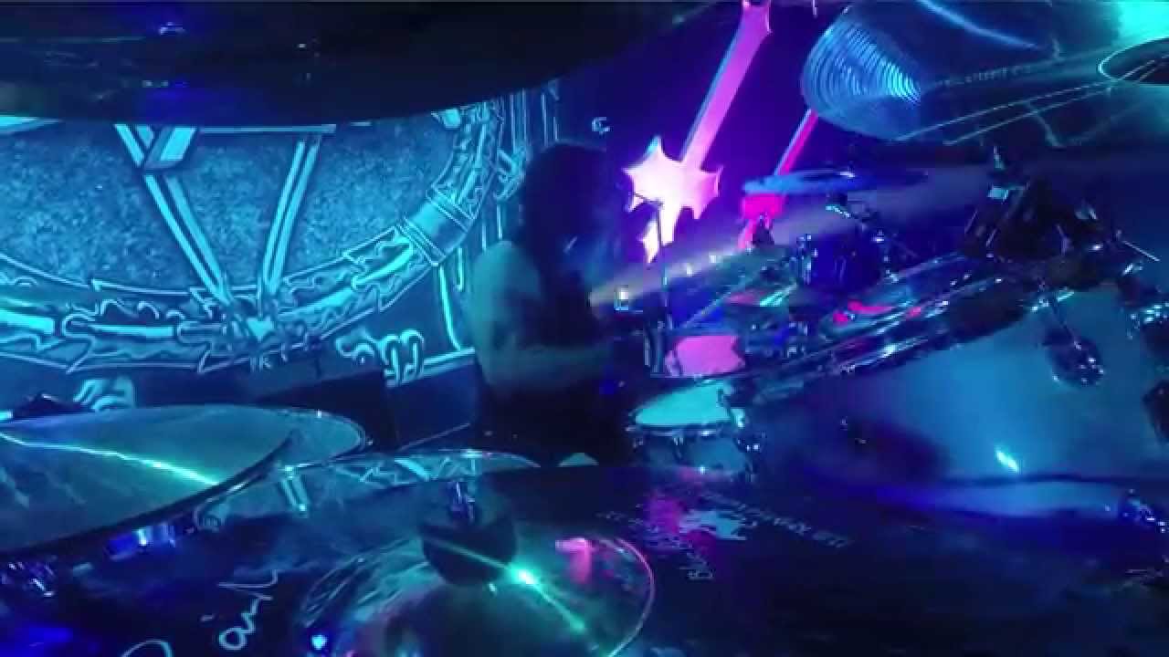Paul Bostaph/ SLAYER 2014 GoPro Footage Dallas