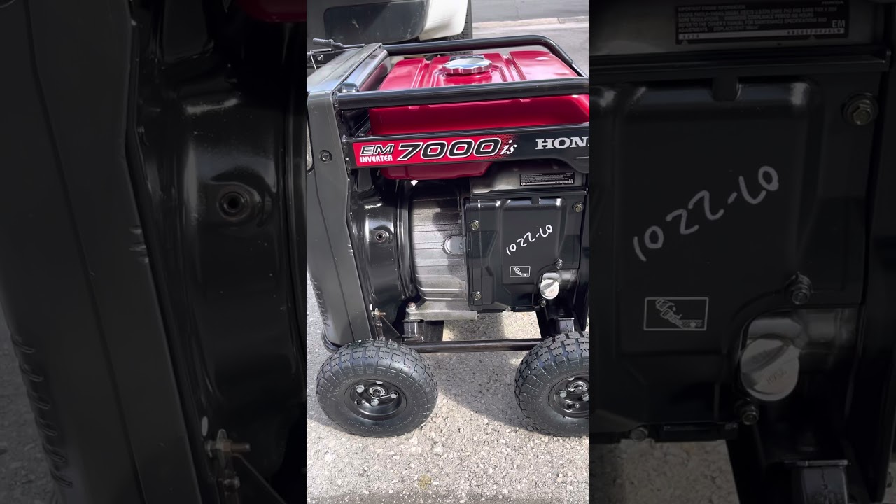 Quick Testing Honda Generator Inverter EM 7000is