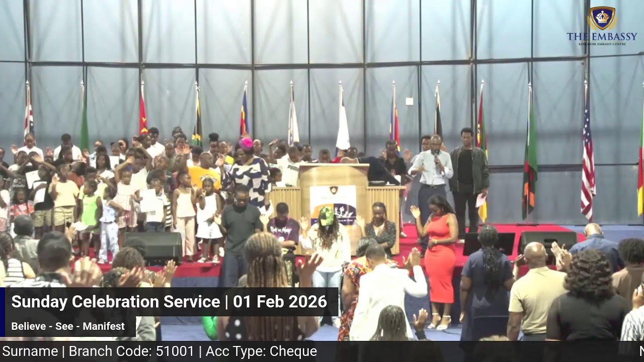 Sunday Celebration Service | 01 Feb 2026  Believe - See - Manifest