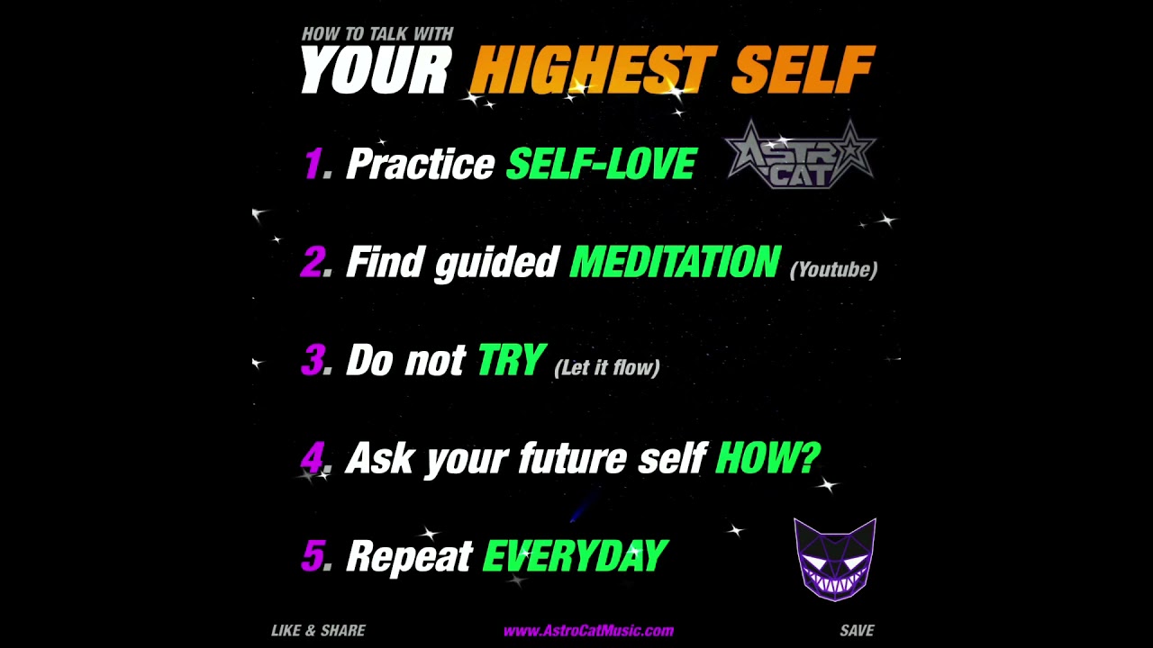 How to reach your highest self ☝︎︎ #highestself #howto