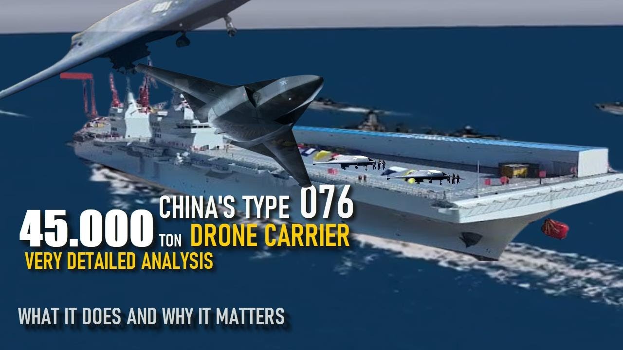 China's large New Amphibious Assault Ship Type 076 Carrier, What It Does and Why It Matters