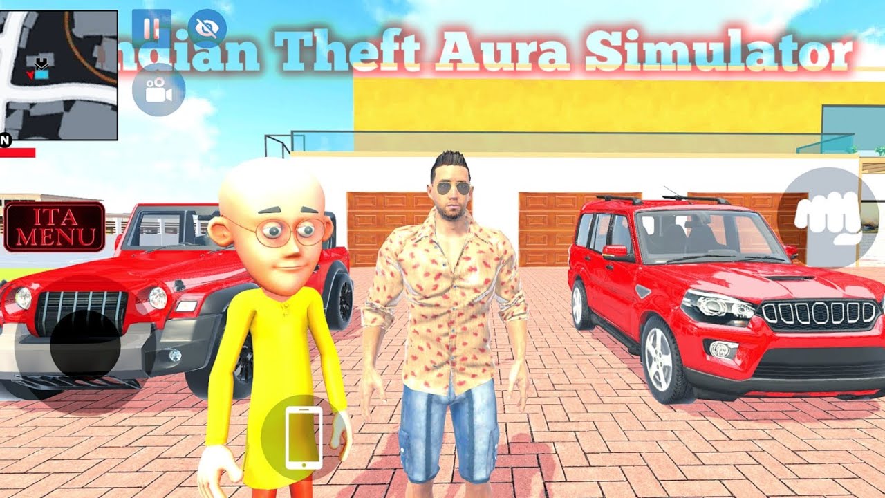 Living with Patlu at my New House Indian Theft Aura simulator 