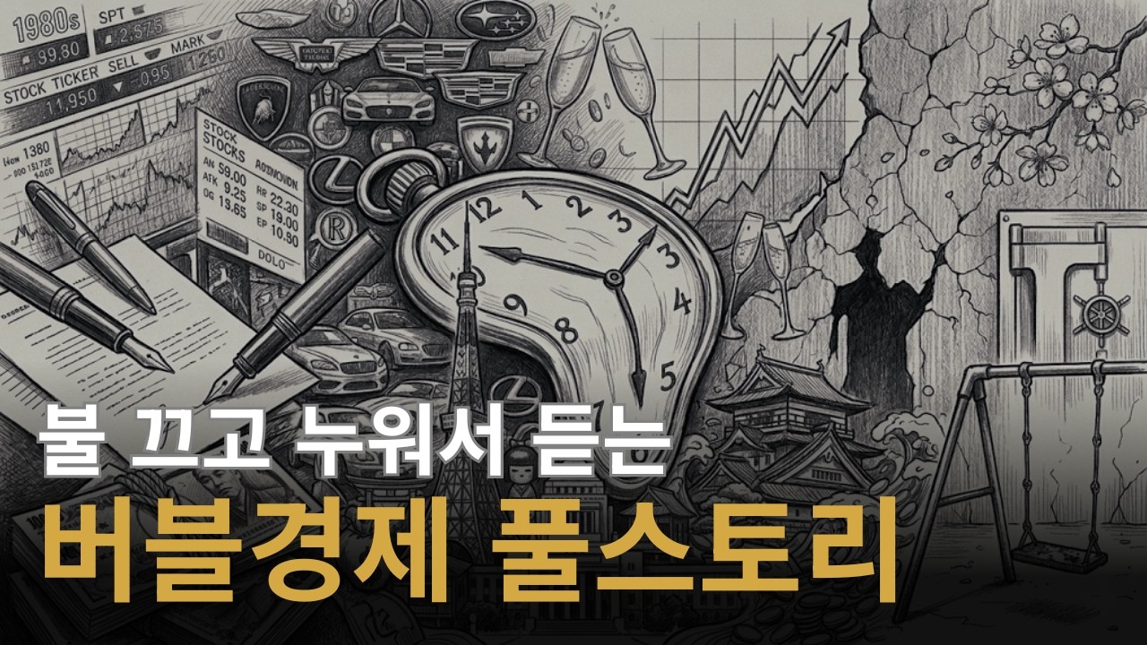 🌙 불 끄고 듣는 '일본 버블경제' 풀스토리 : 광기와 탐욕의 1500일 ｜ 데이앤나잇 스테이션