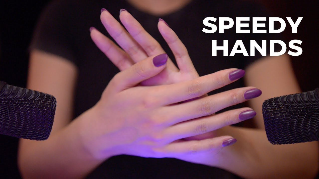 ASMR Speedy Hand Sounds (No Talking)