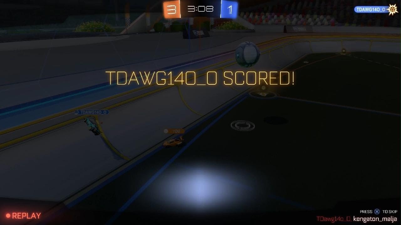 Rocket League game play