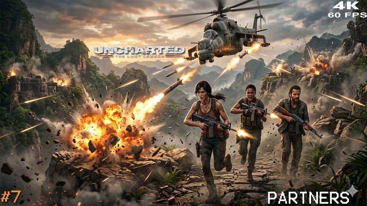 Эпическая битва на железнодорожном депо и вертолетная схватка! | Lost Legacy #8