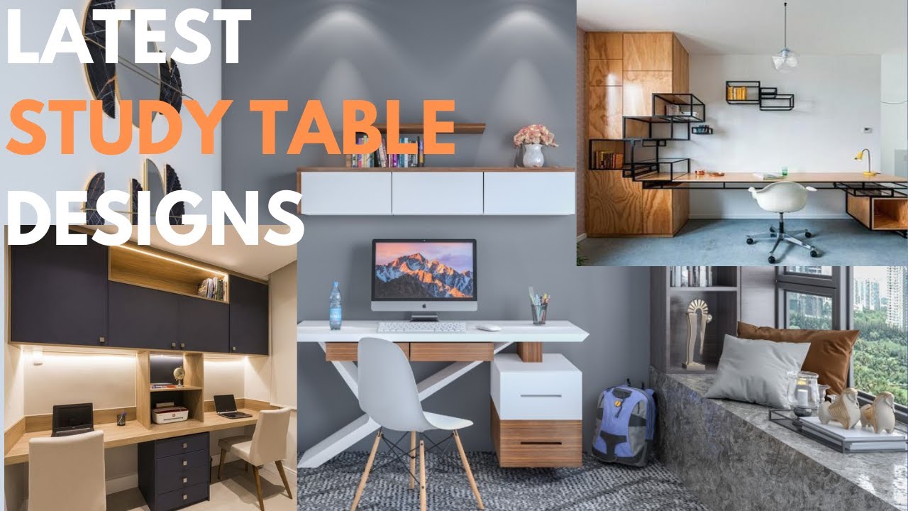 Latest Study Table Design | Modern Study Table | Study Table Idea | designbytes