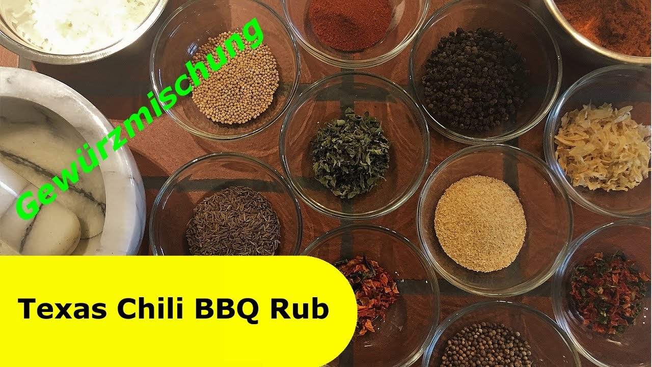 100 - Texas Chili BBQ Rub │ Gewürzmischung für Spare Ribs, Burnt Ends... │ dry rub