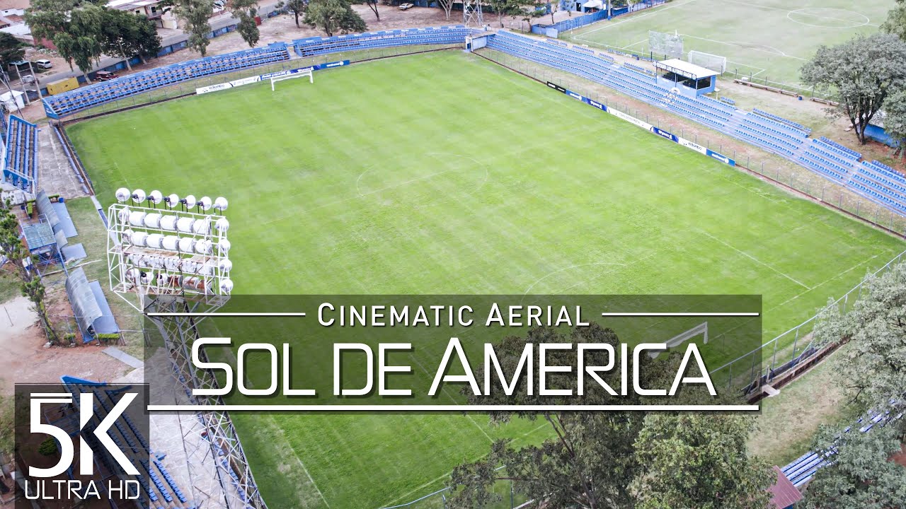 【5K】🇵🇾 Club Sol de América 🔥 Estadio Luis Alfonso Giagni 🔥 Asuncion PARAGUAY 2022 🔥Cinematic Aerial™