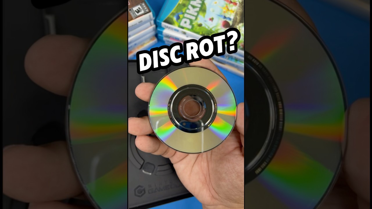 Are VideoGames Prone to Disc Rot?