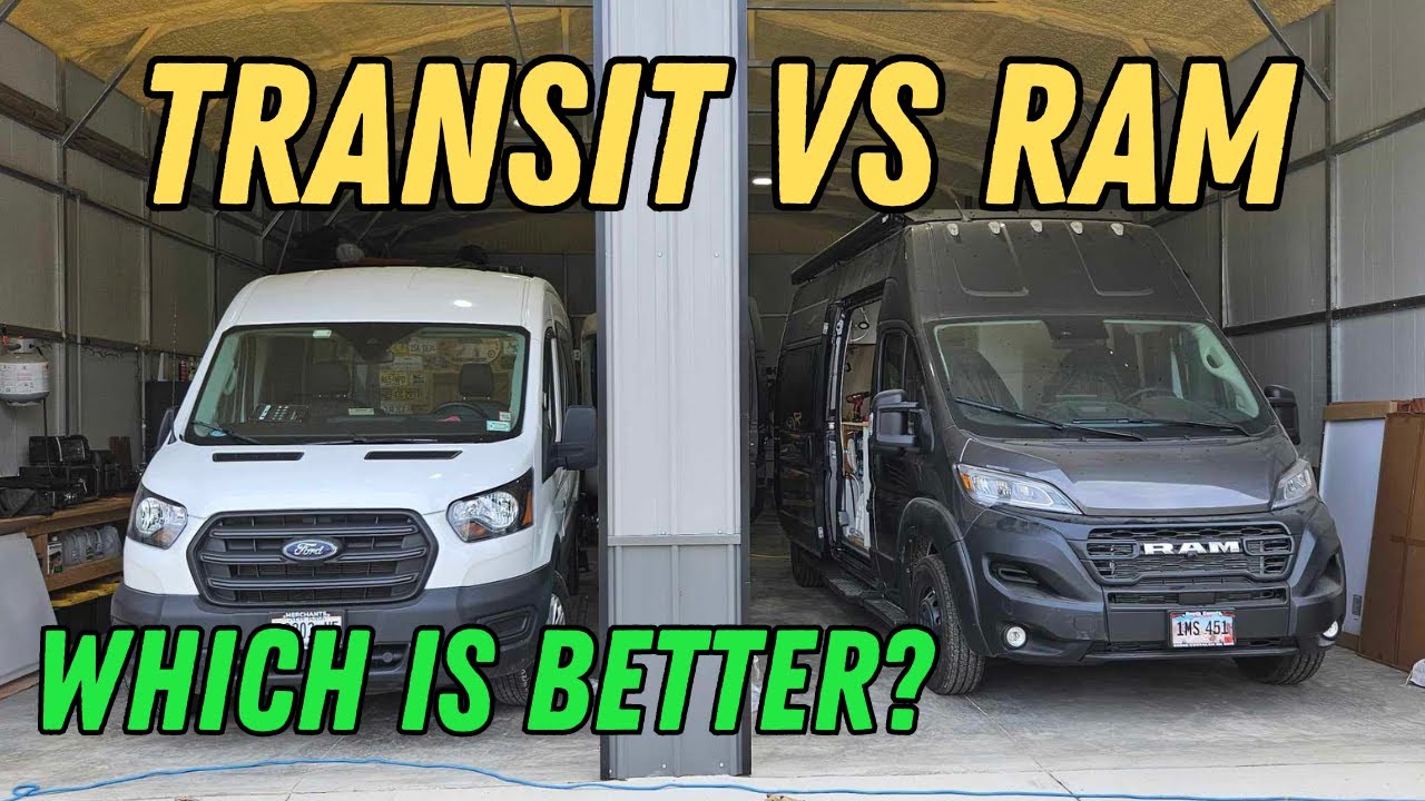 What Makes the Best Build: Ford Transit VS Ram Promaster