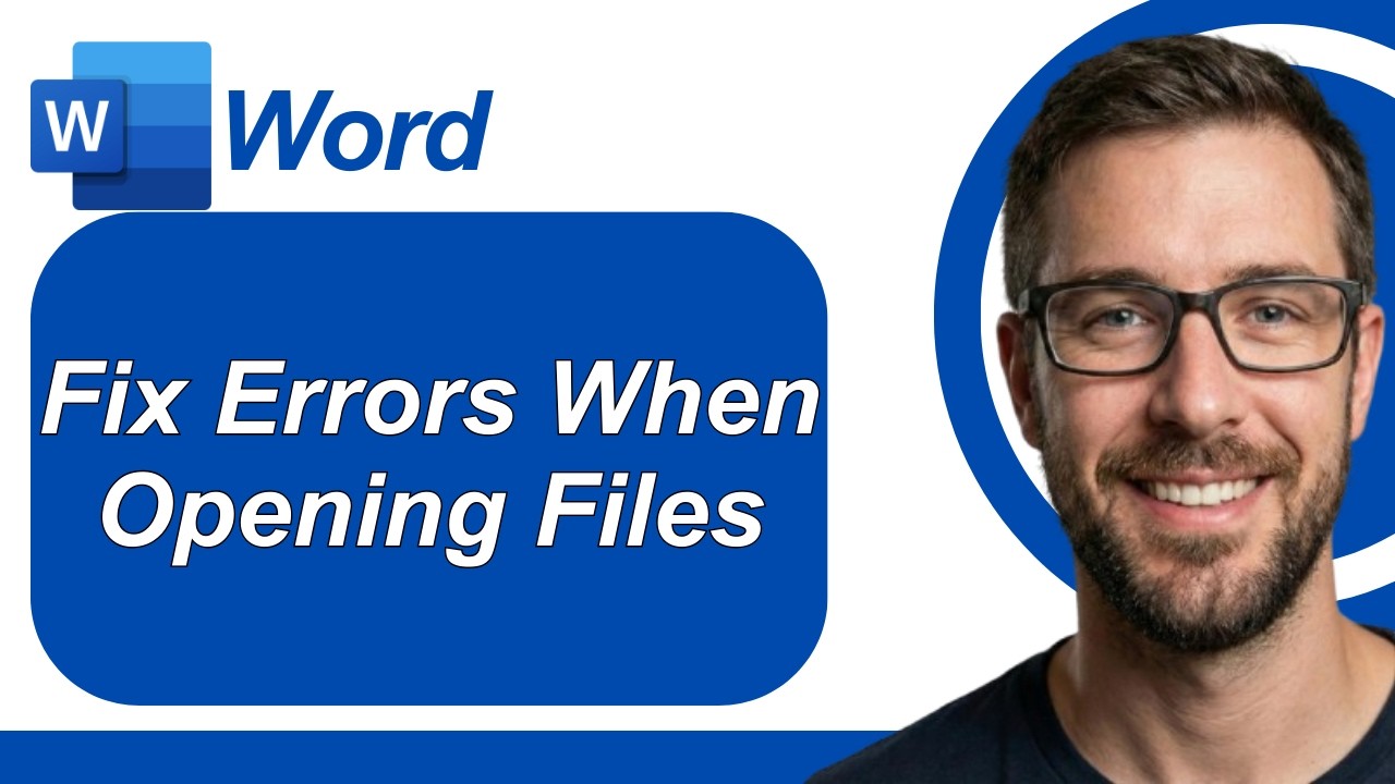 How To Fix Microsoft Word Experienced An Error Trying To Open The File [2026 Guide]