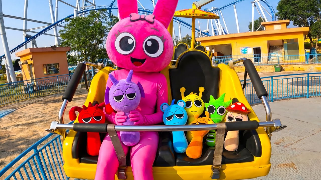 Guess Where Sprunki Was Hiding?! Pinki Found Them on the Ferris Wheel