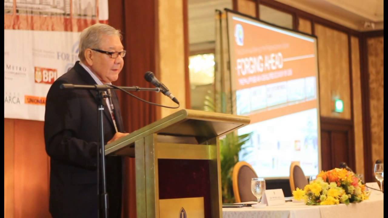 Competition Policy: A Critical Reform for the Philippine Economy- Speaker Feliciano Belmonte