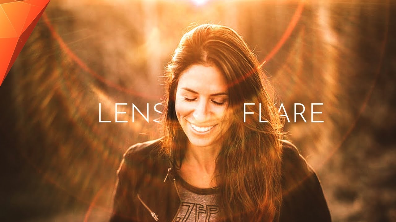 How to create Cinematic LENS FLARES - Hitfilm Express Beginner Tutorial