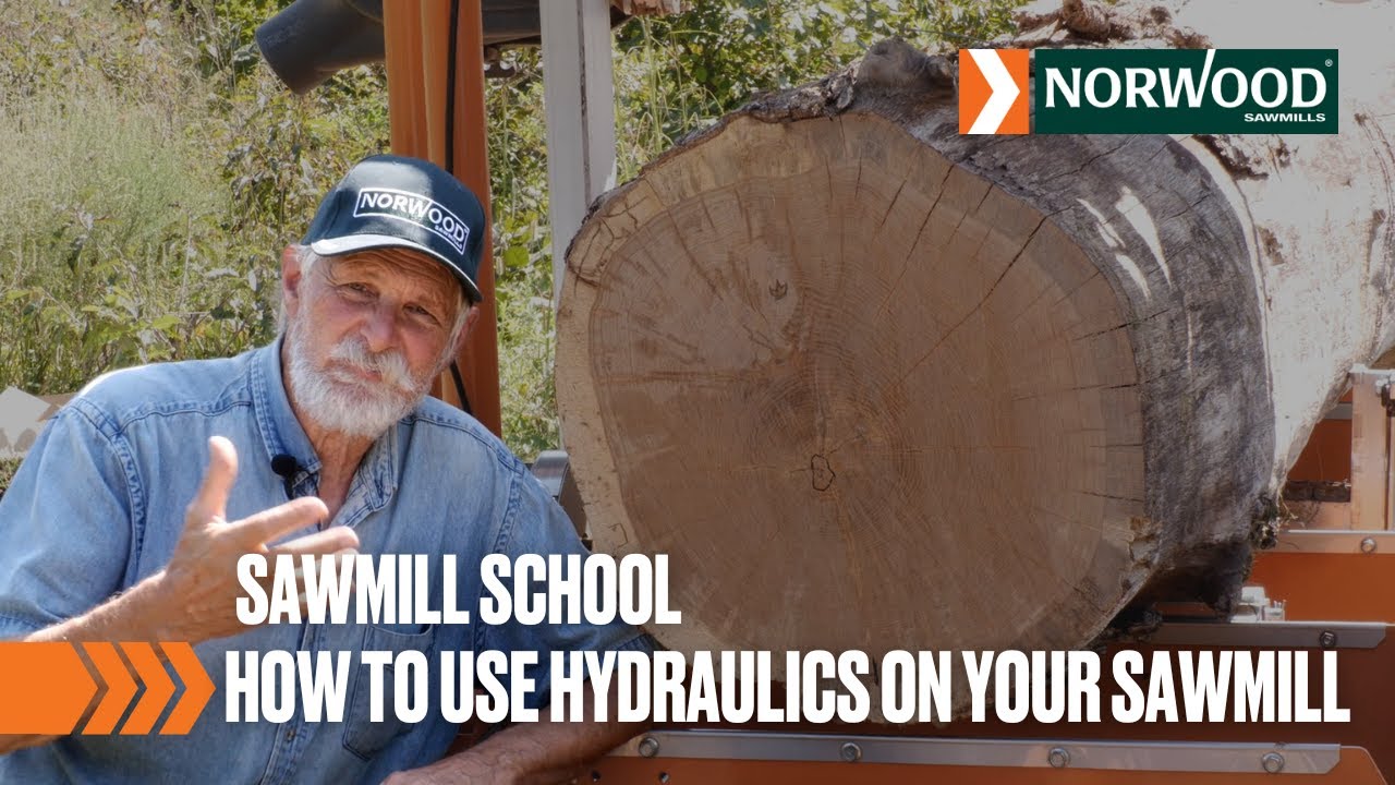 Full Hydraulic Sawmill Demo with Dave Boyt | Norwood Sawmills