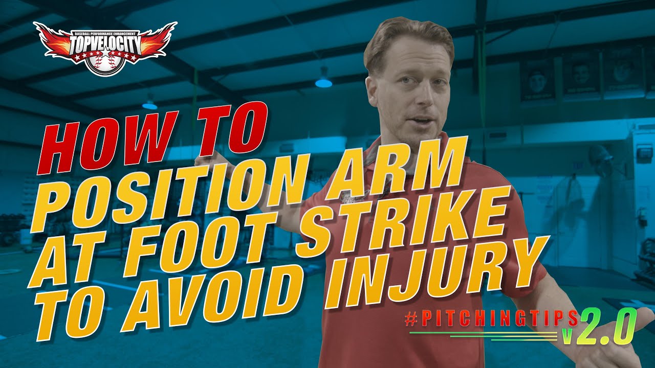 How to Position Arm at Foot Strike to Avoid Injury | TopVelocity